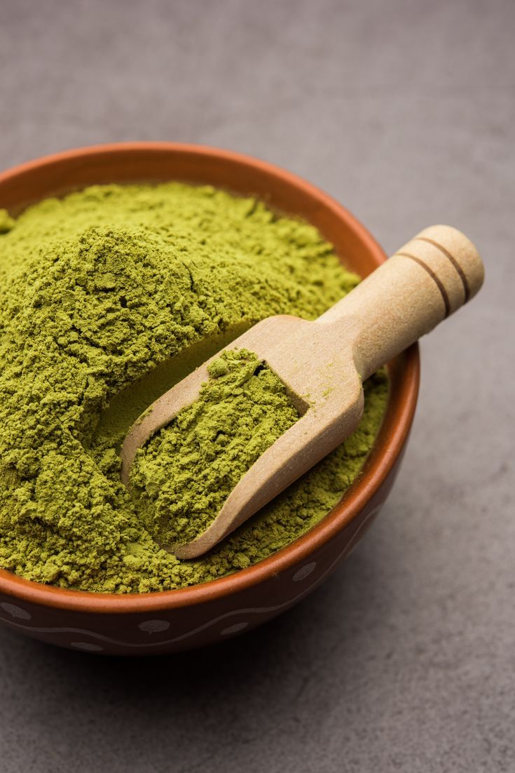 Indian herbal henna for hair