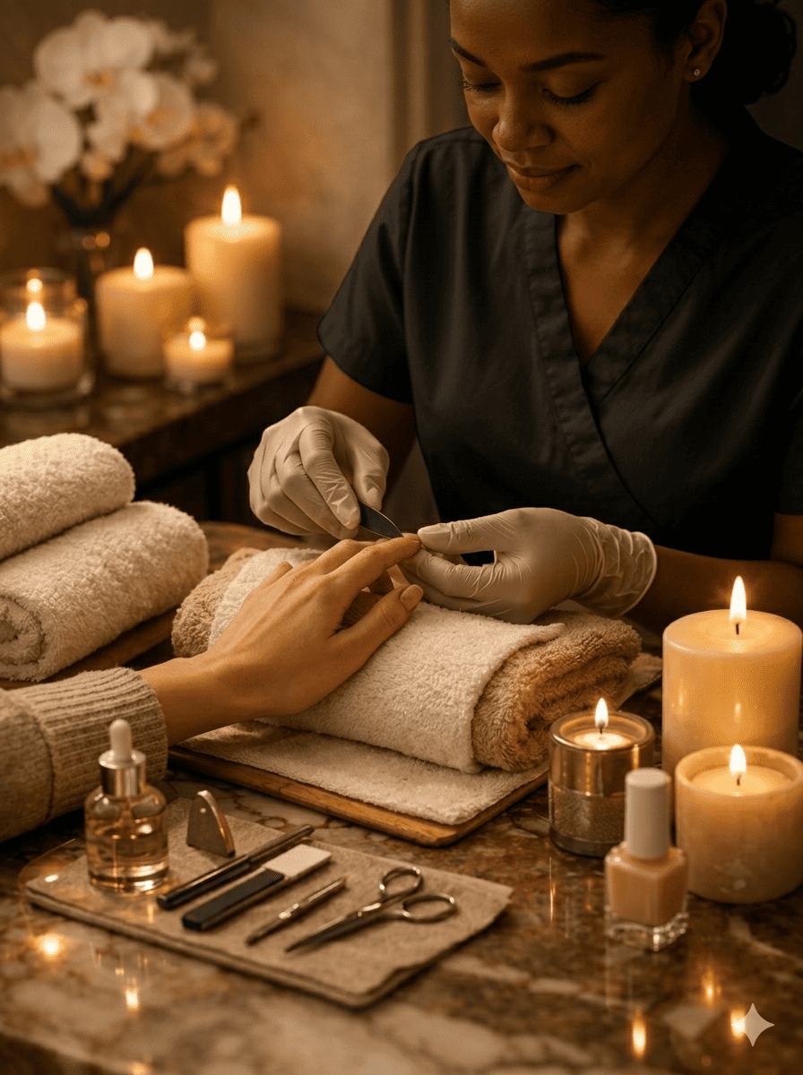 Hand manicure